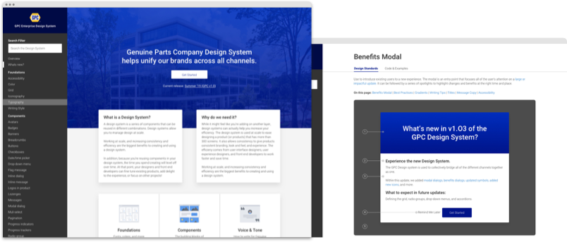 Design System Homepage